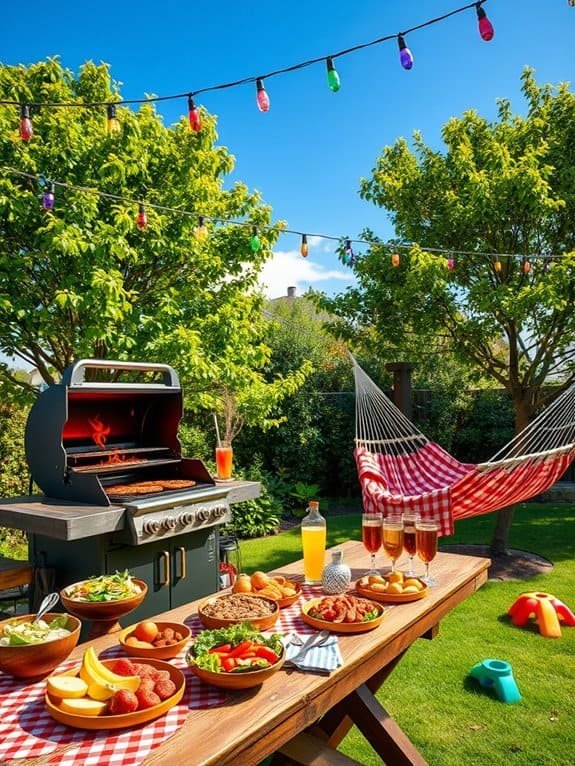 summer grilling and fun