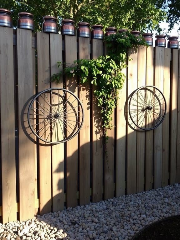 sustainable fencing using recycling