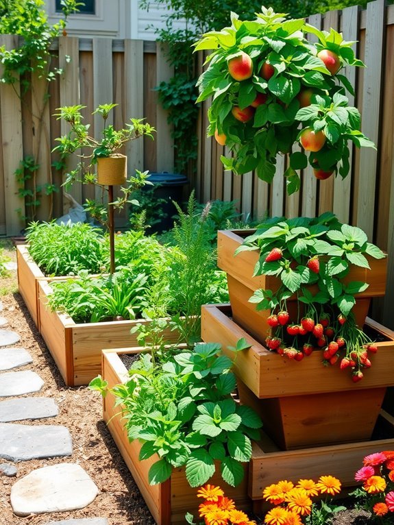 sustainable food producing gardens