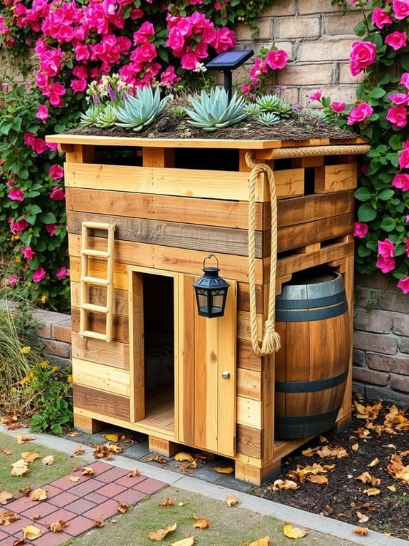 sustainable living through pallets