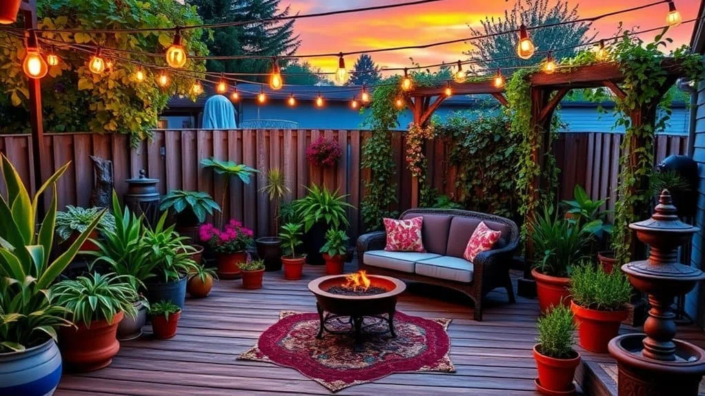 temporary backyard decoration ideas