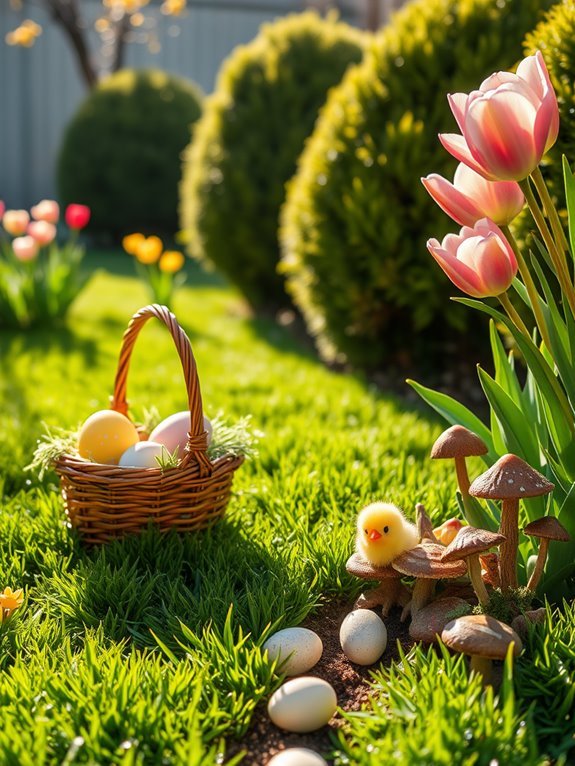 toddler friendly egg hunting activity