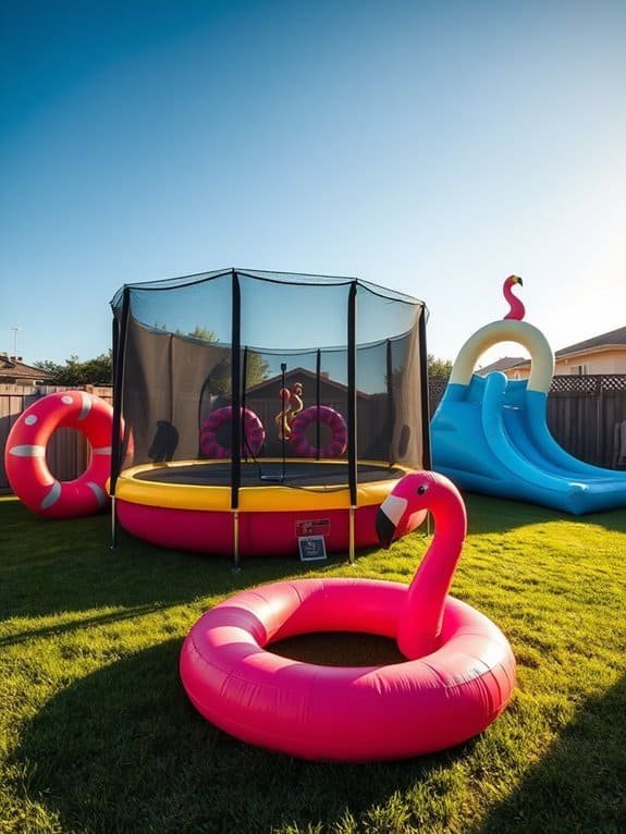 trampoline inflatable accessory kit