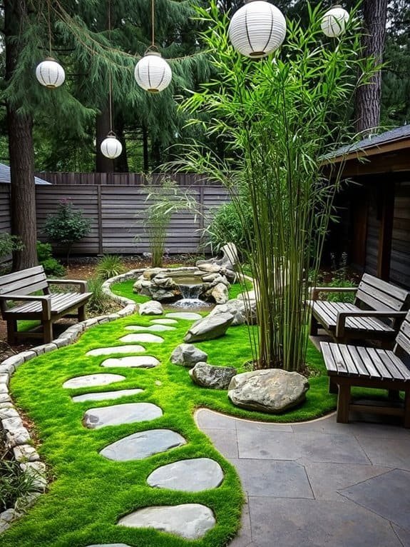 tranquil natural landscape design