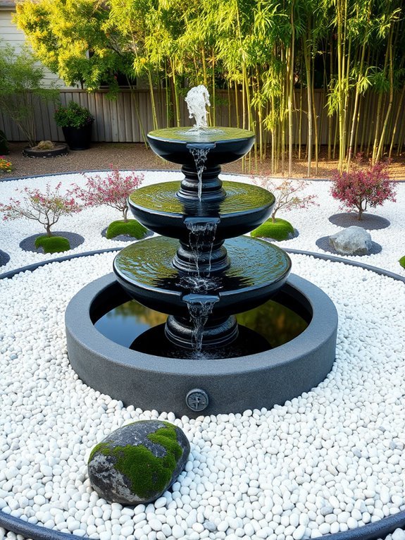 tranquil water feature design