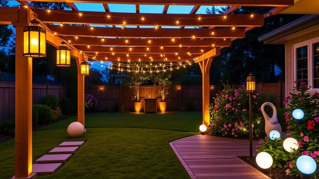 transform your backyard lighting