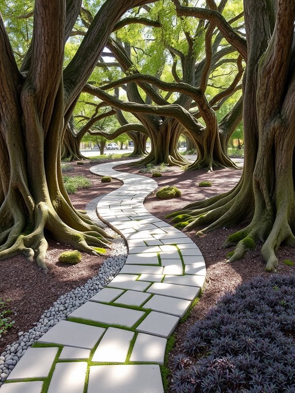 tree roots lifting sidewalks