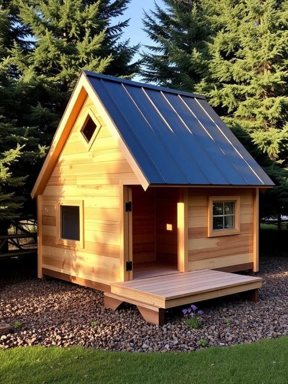 triangular structure for shelter