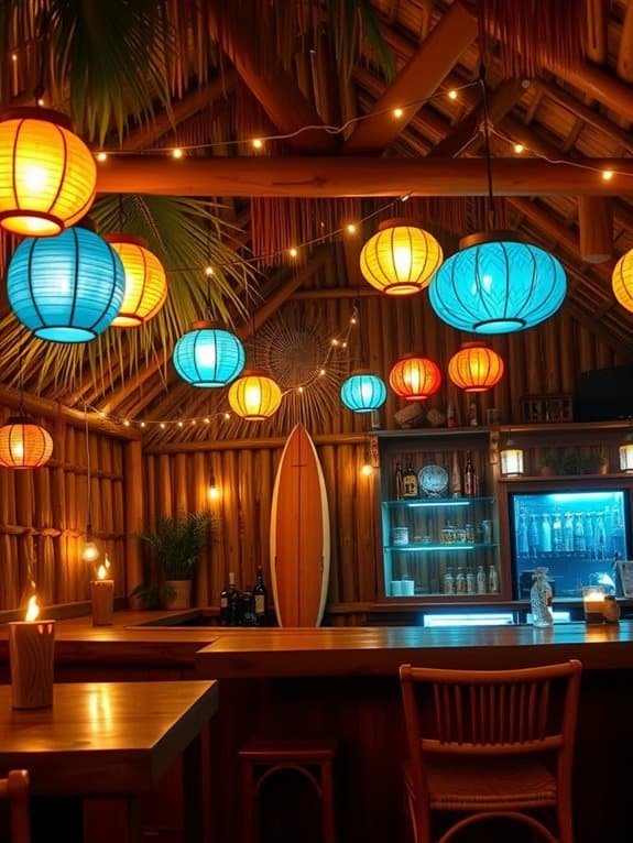 tropical ambiance for evenings