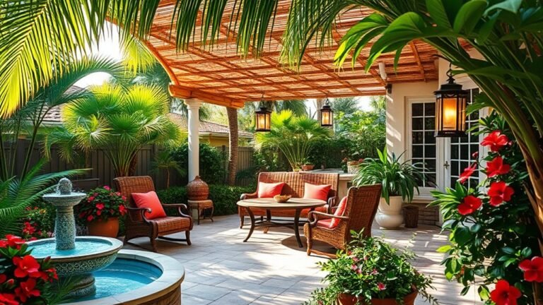 tropical patio design inspiration