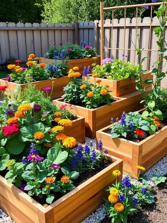 using edible flowers creatively