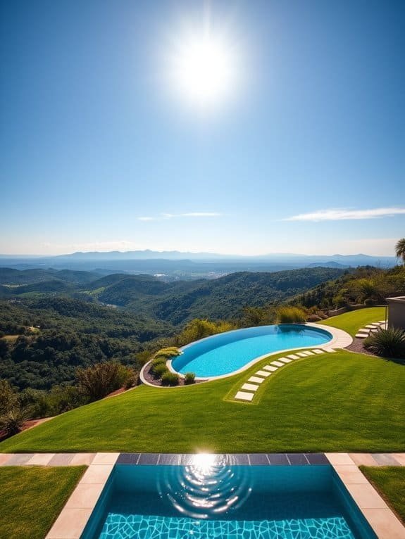 valley view infinity pool