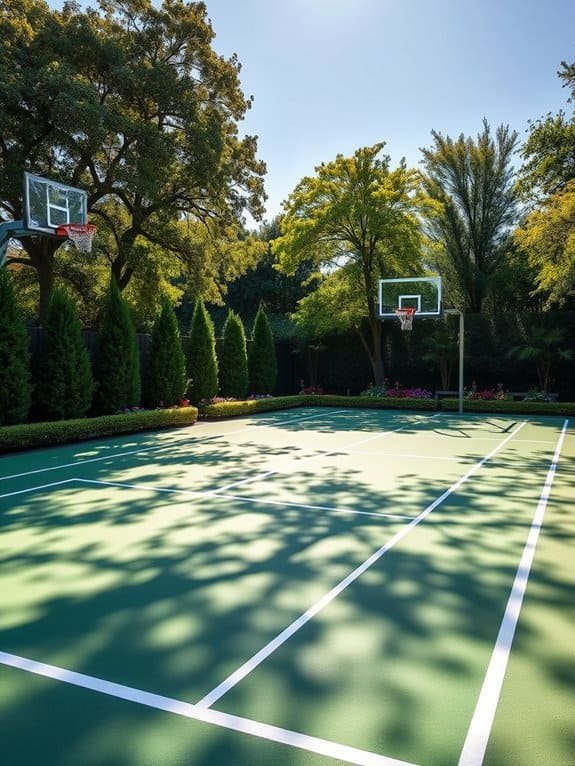versatile athletic playing surface