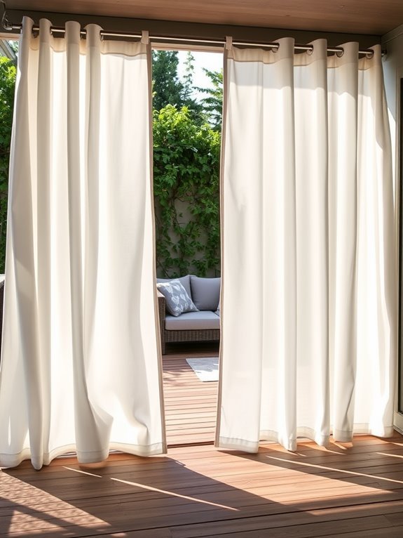 versatile outdoor curtain solution