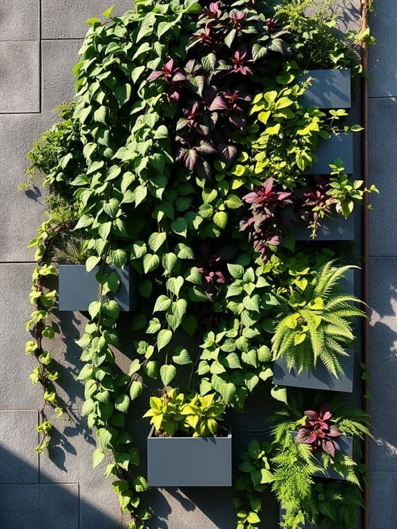 vertical garden design features