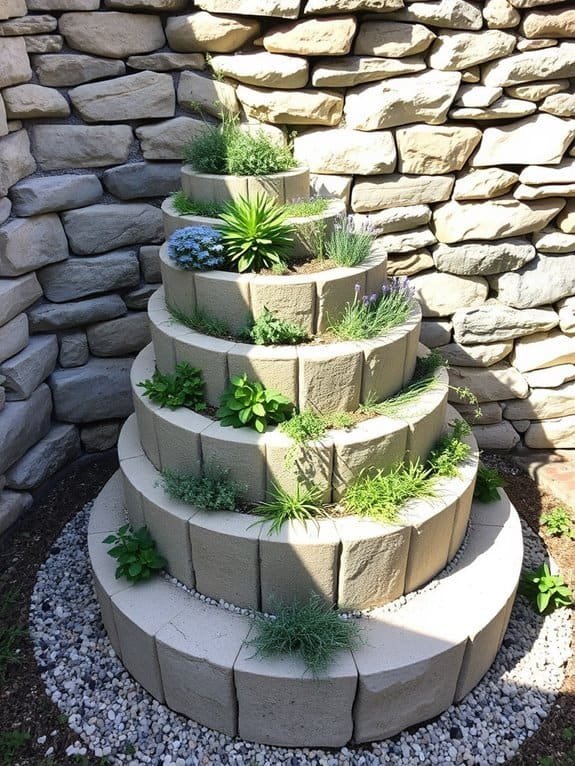 vertical garden for herbs