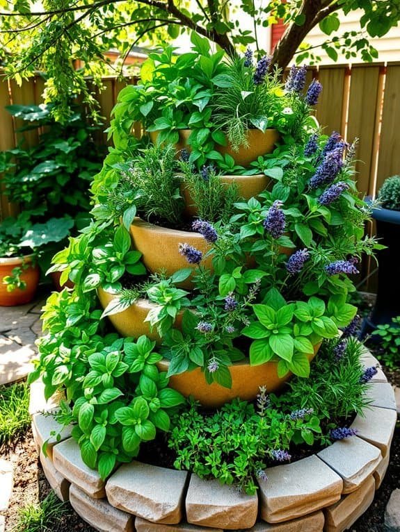 vertical garden for herbs