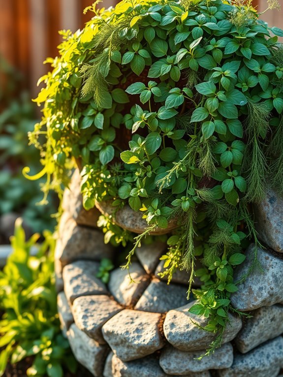 vertical garden for herbs