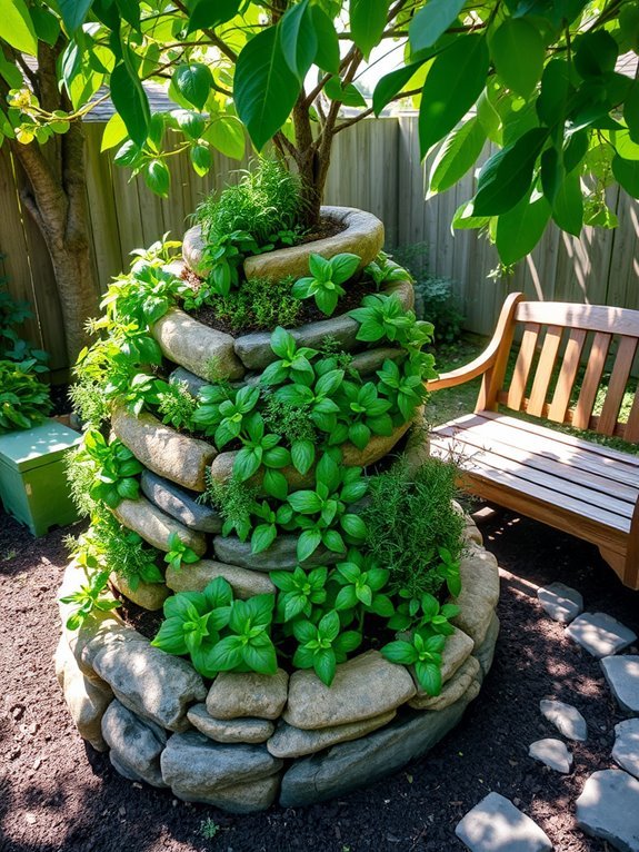 vertical garden for herbs