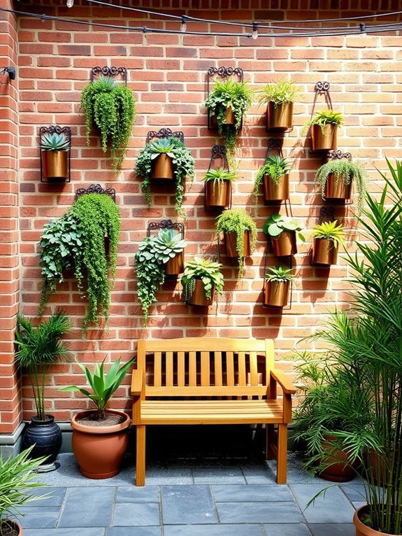 vertical gardening display solution