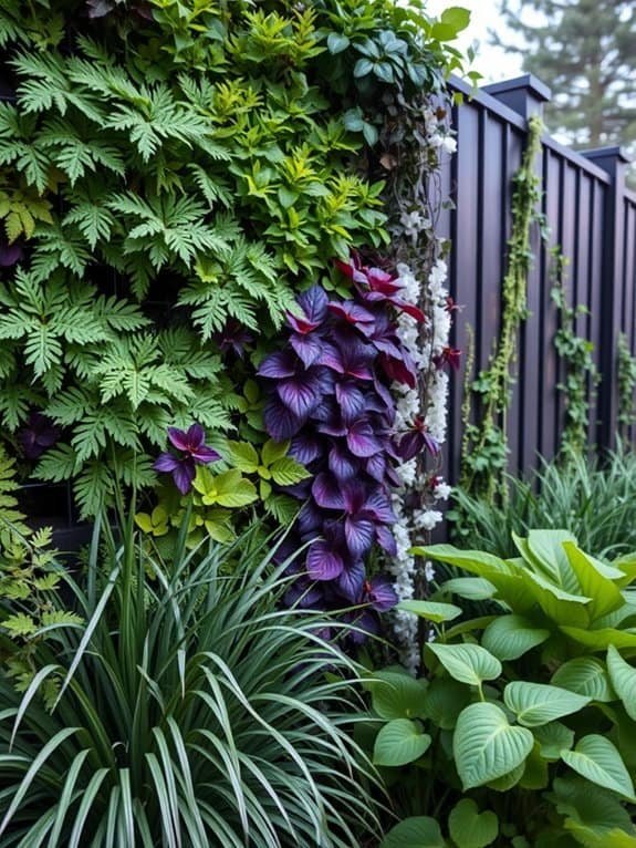 vertical gardens of greenery