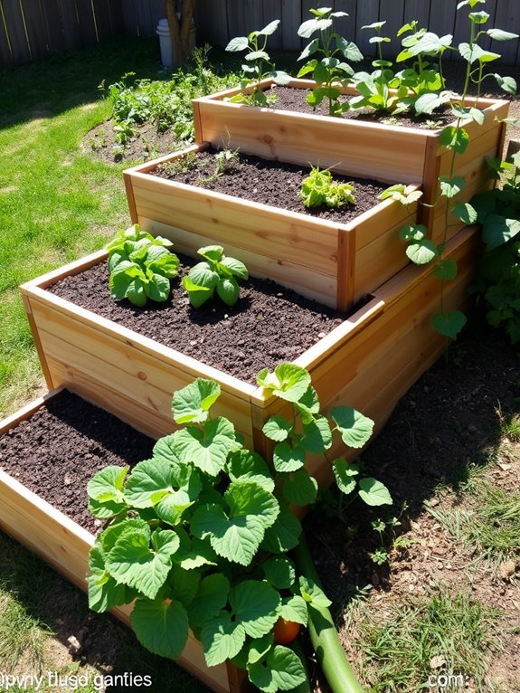vertical vegetable growing solution