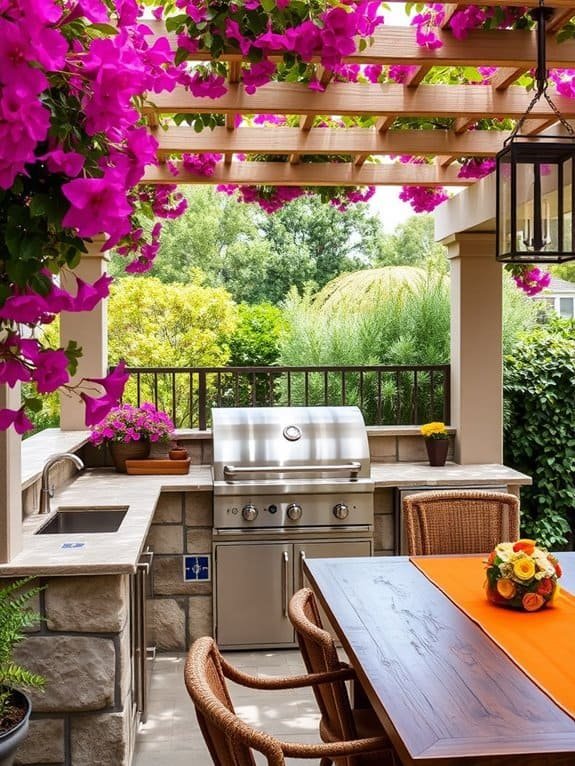 vibrant al fresco dining spaces