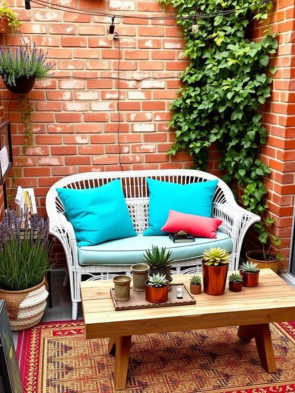 vibrant and comfortable cushions