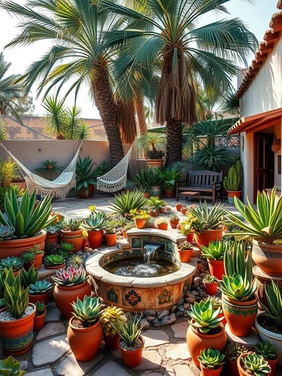 vibrant and thriving greenery