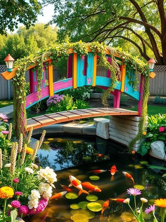 vibrant artistic bridge designs