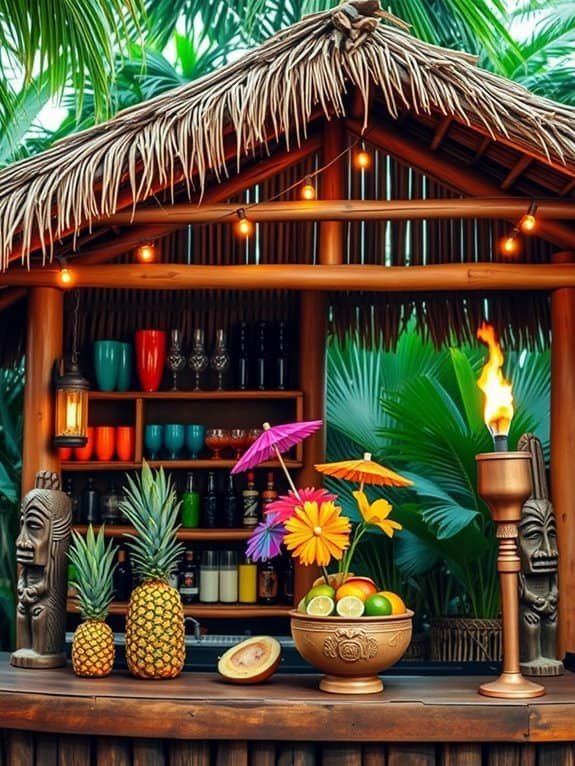 vibrant drink presentation ideas