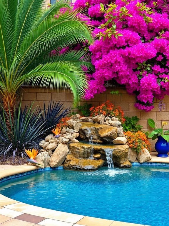 vibrant garden design elements