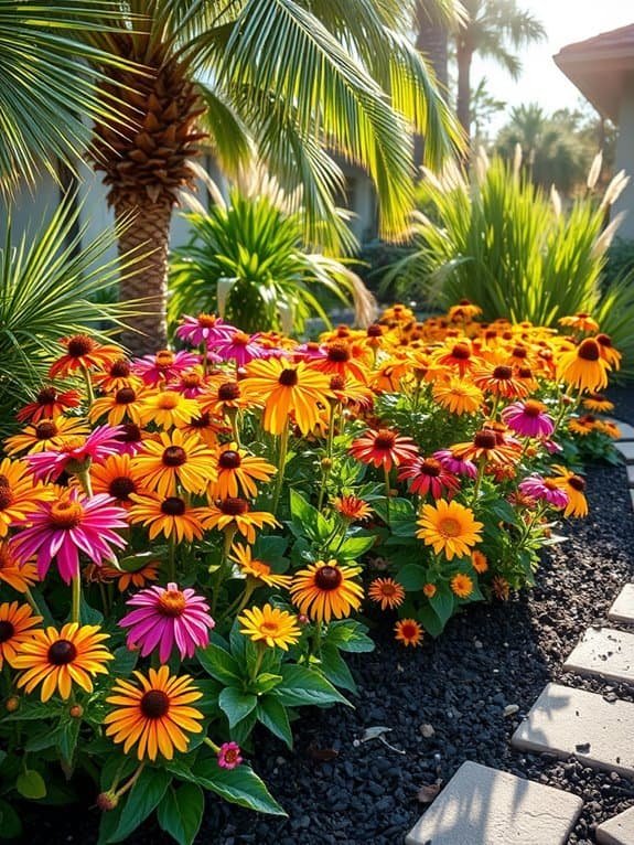 vibrant long lasting flower gardens