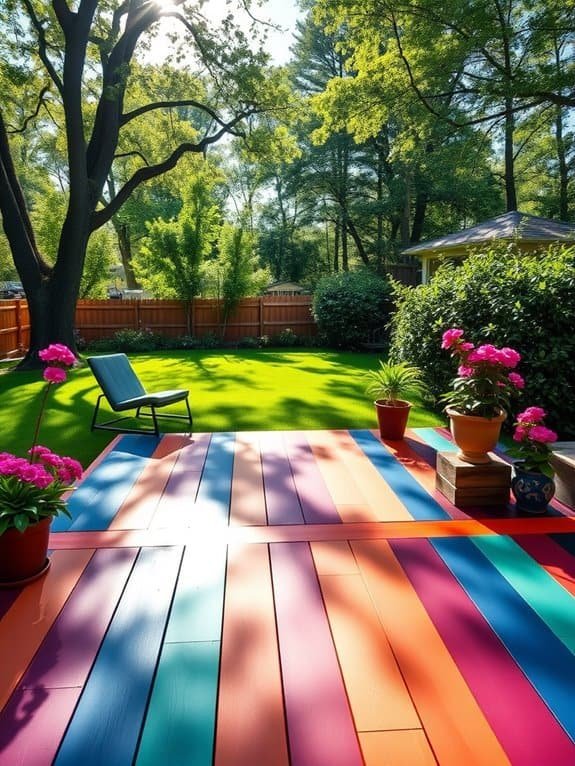 vibrant outdoor flooring solution