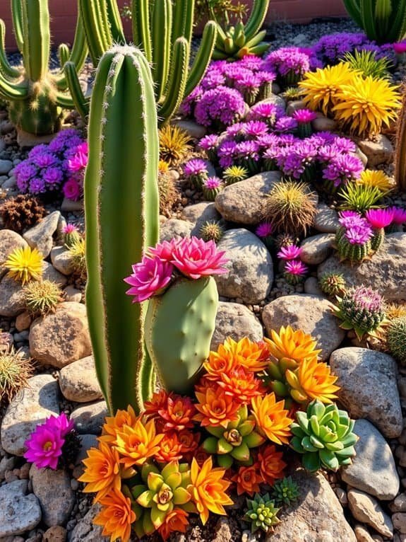 vibrant succulent plant arrangements