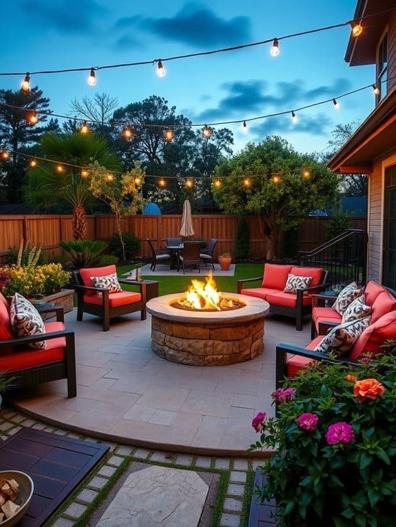warm gatherings around fire