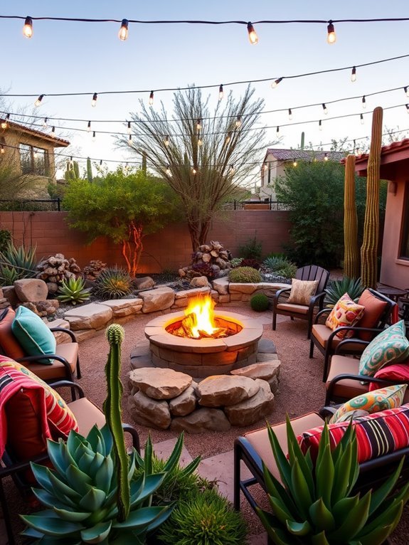 warm outdoor gathering spaces