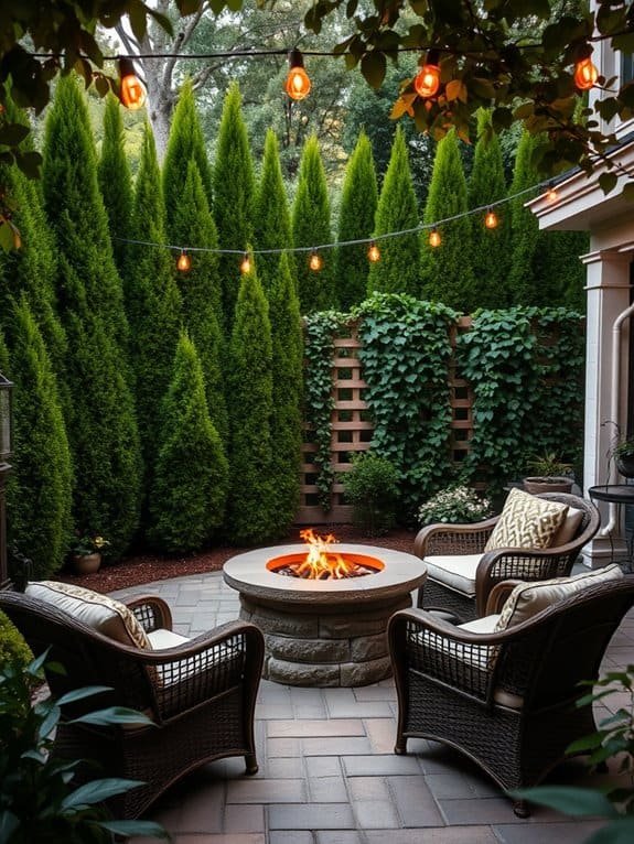 warm outdoor gathering spots