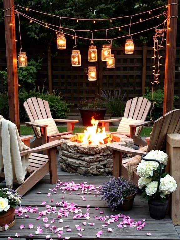 warmth and comfort outdoors