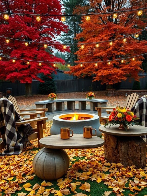 warmth and relaxation outdoors