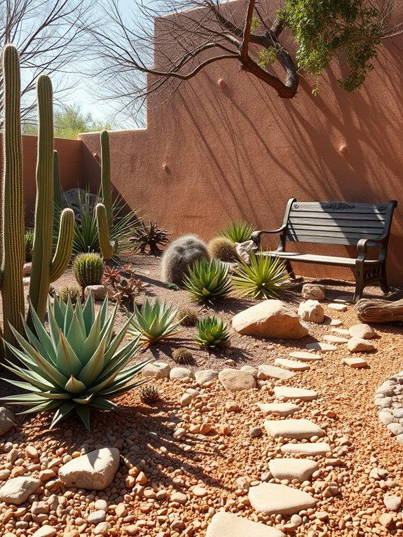 water efficient desert landscaping techniques