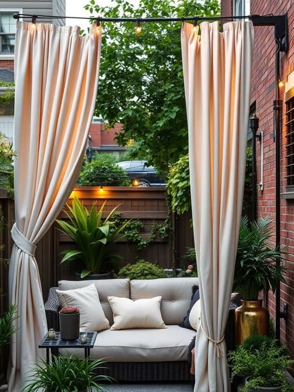 weather resistant outdoor drapes