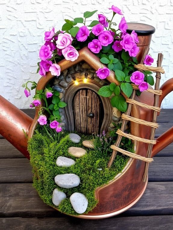 whimsical miniature garden displays