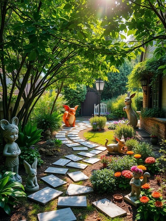 whimsical outdoor decor pieces