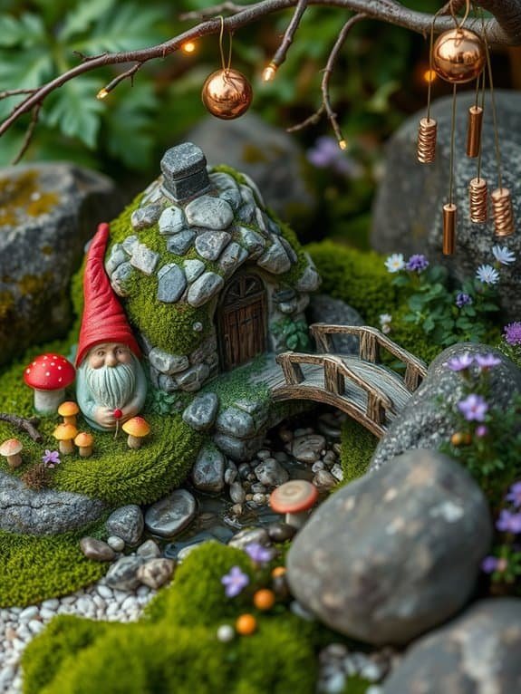 whimsical outdoor decorative figures