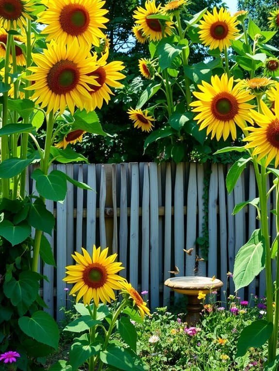 wildlife sanctuary for sunflowers