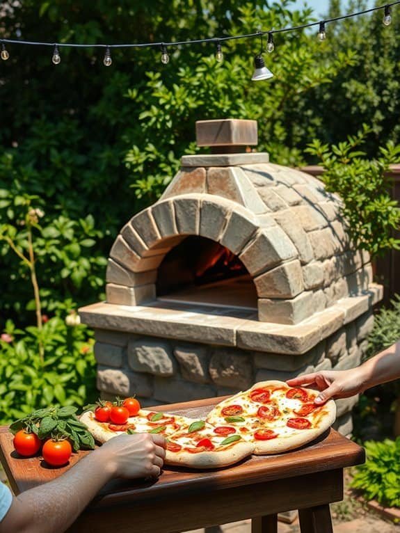 wood fired cooking appliance