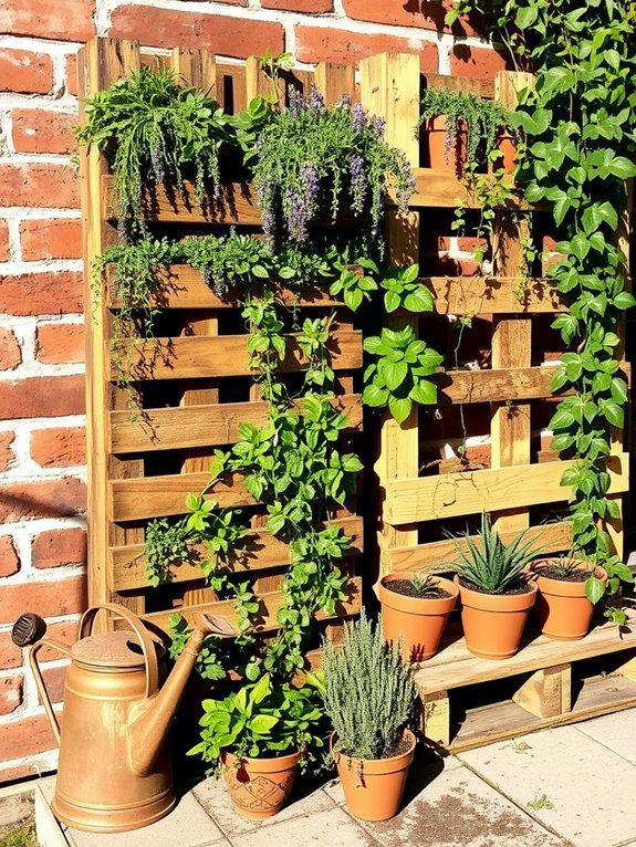 wooden diy garden project