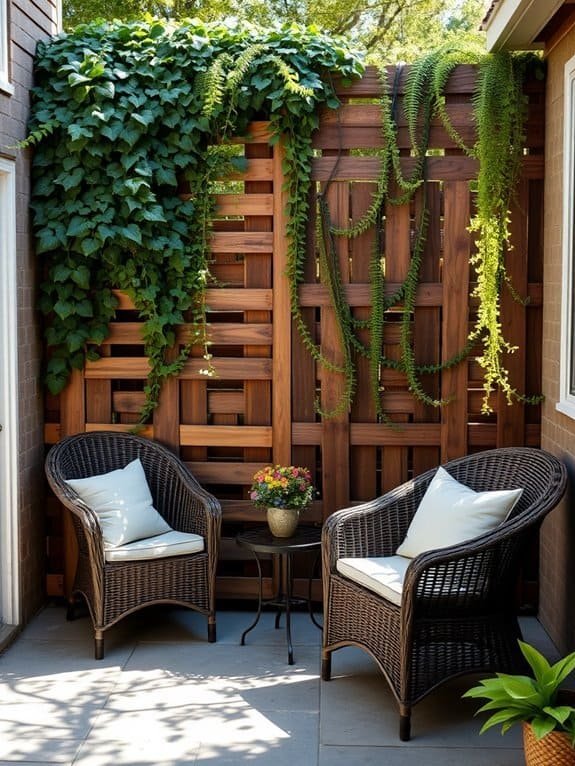 wooden pallet storage dividers