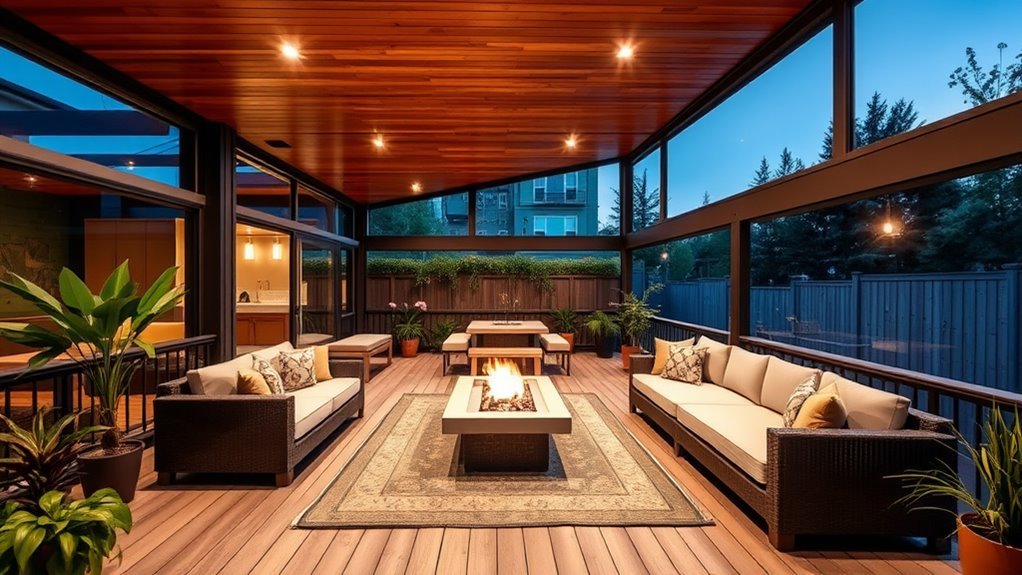 year round outdoor deck ideas